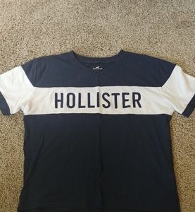 Blue Hollsiter Tshirt